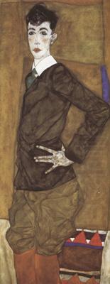 Egon Schiele Portrait of Erich Lederer (mk12) china oil painting image